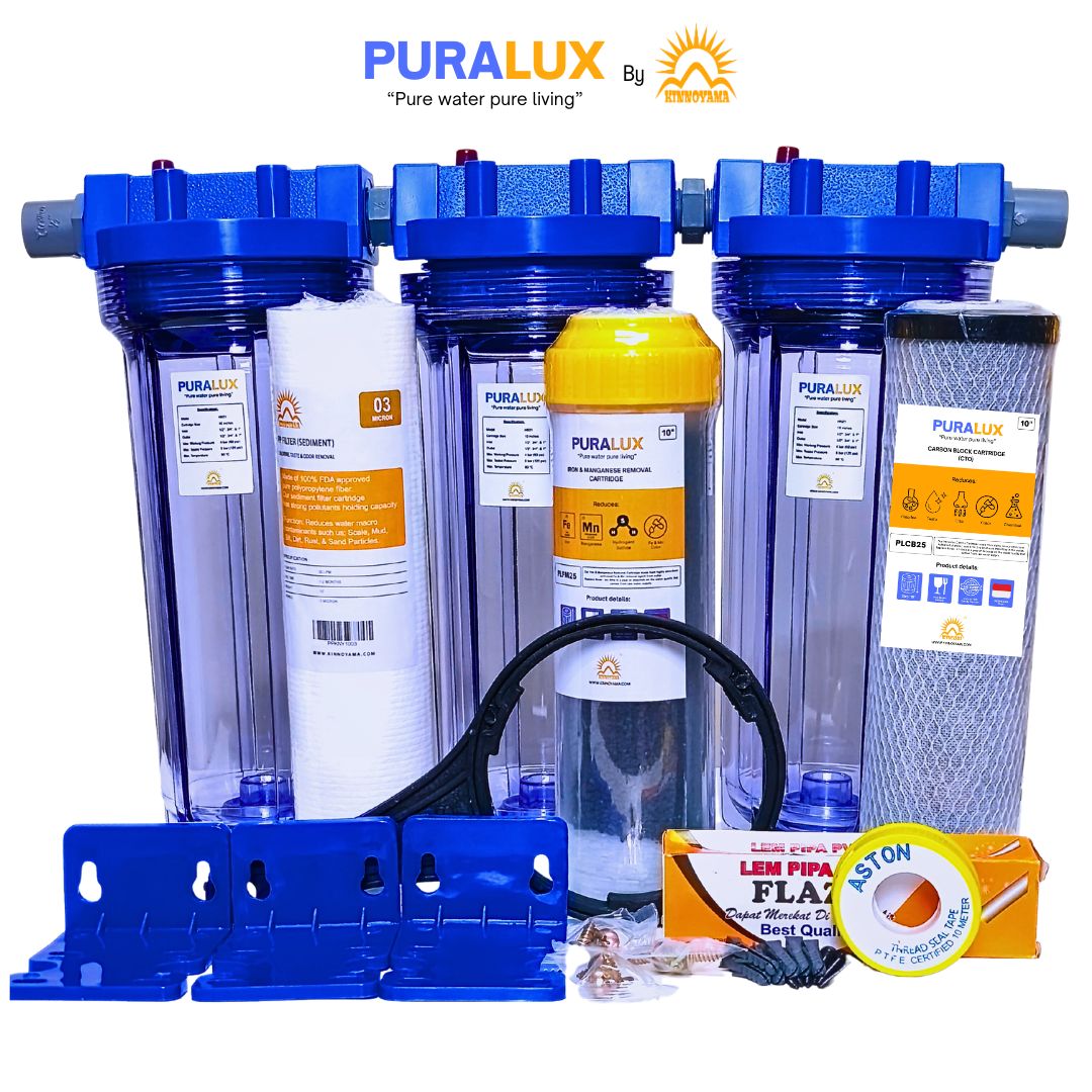 Paket Housing Filter Air Toren 10" PURALUX BY KINN...