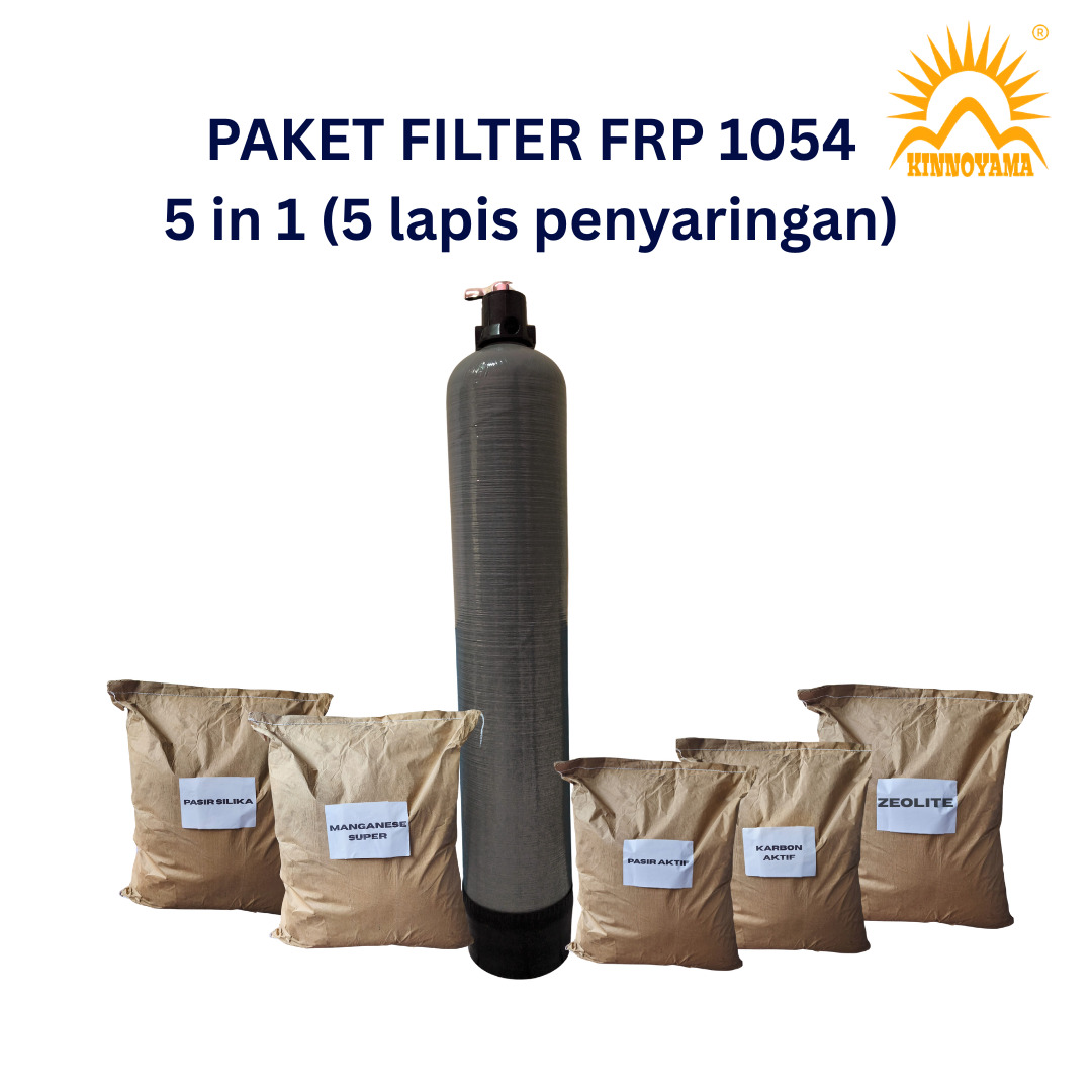 Paket Filter FRP 1054 5 in 1/ 5 Lapis Penyaringan...