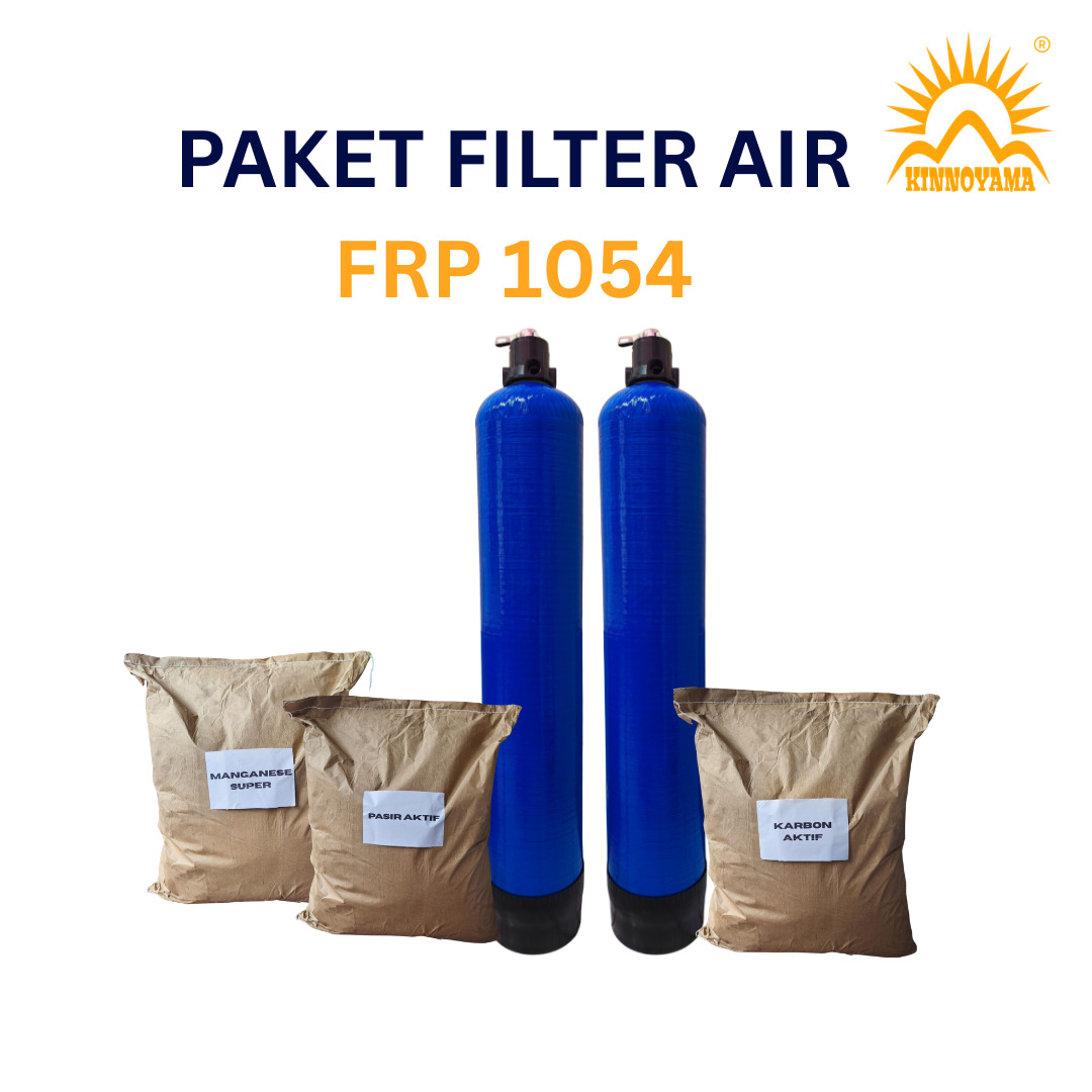 Paket Filter Air Sumur Double Tabung FRP 1054 Peng...
