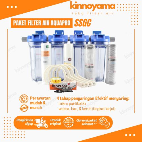 Paket Filter air 10" AQUAPRO / filter air sumur /...