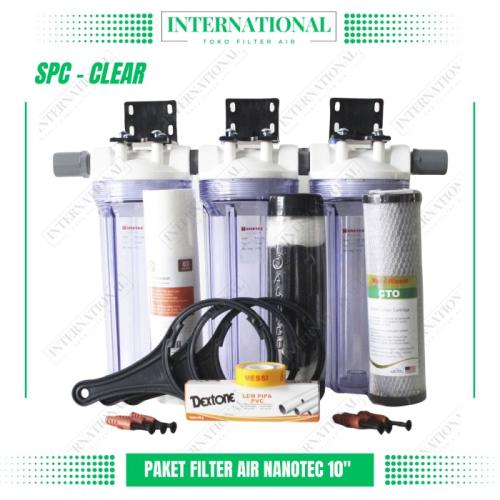 Paket Filter Air 10" 3 tahap SPC / Filter Air Kuni...