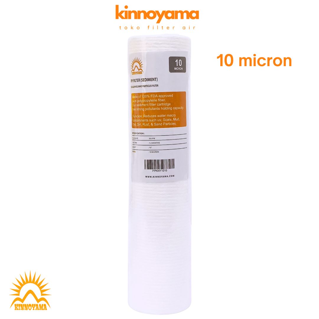 Cartridge Filter Air Sediment 10 Inci / Water Filter Cartridge Sediment  10" / Refill Housing Filter Air 10" - KINNOYAMA - foto 6