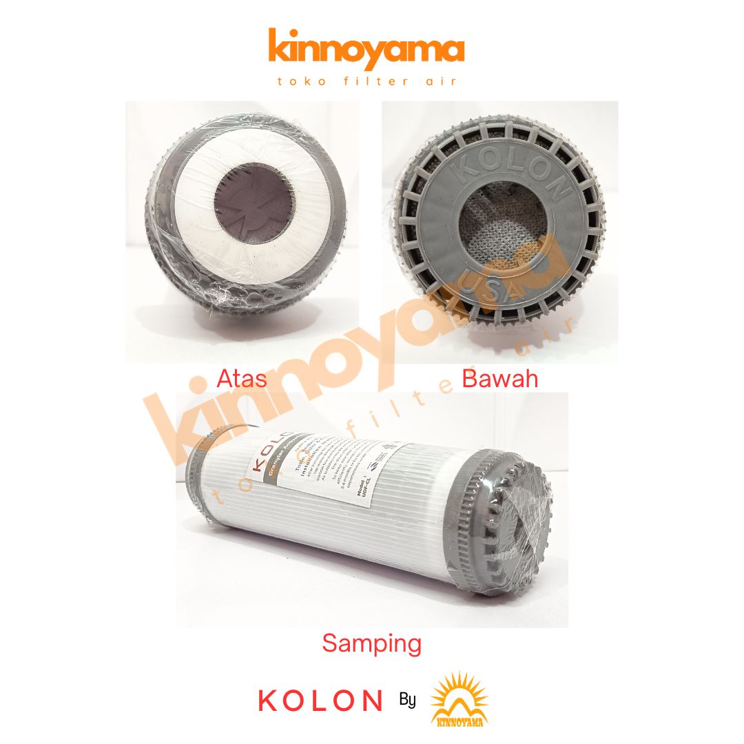 Cartridge Filter Air GAC 10 Inch / Granular Activated Carbon 10" - KINNOYAMA - foto 3