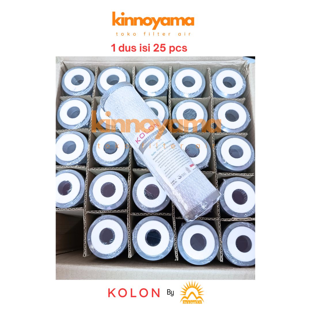 Cartridge Filter Air CTO 10 inci / Karbon Blok / Carbon Block Filter Carbon Active 10" by KINNOYAMA - foto 5