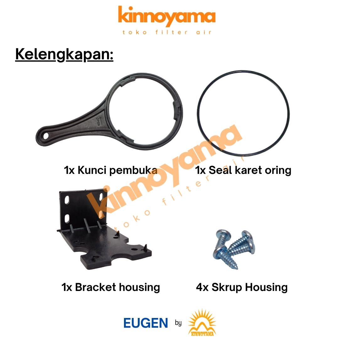 Housing Filter Air 10" / Water Filter Housing 10 Inch / Tabung Filter air 10" EUGEN BY KINNOYAMA - foto 4