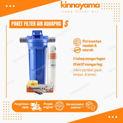 Paket Filter Sedimen 10 inch / Filter Air Kran Kotor Berpasir 1 Tahap - foto 4