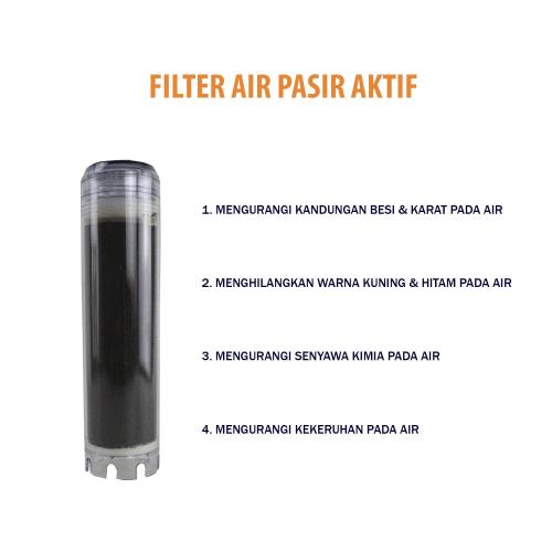 Paket filter air sumur 3 tahap siap pakai / filter air sumur / berbesi tinggi / air kuning - foto 6