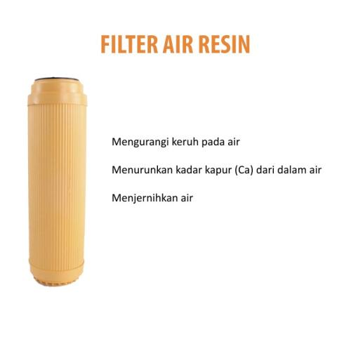 Cartridge Filter Air 10" Resin Kation Untuk Filter Air Berkapur - foto 2