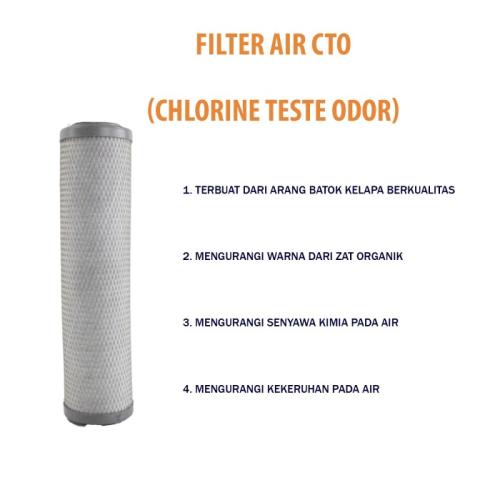Paket Sparepart Cartridge Filter Air 10" 3 Tahap SGC /Filter Air Keruh - foto 4