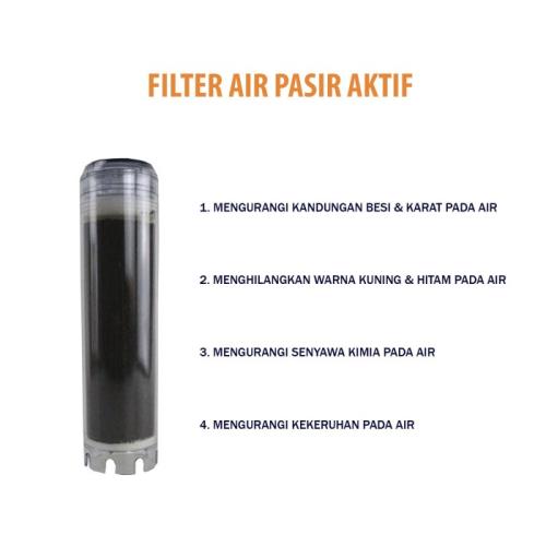 Paket Sparepart Cartridge Filter Air 10" 4 Tahap SPGR/Filter Air Sumur - foto 3